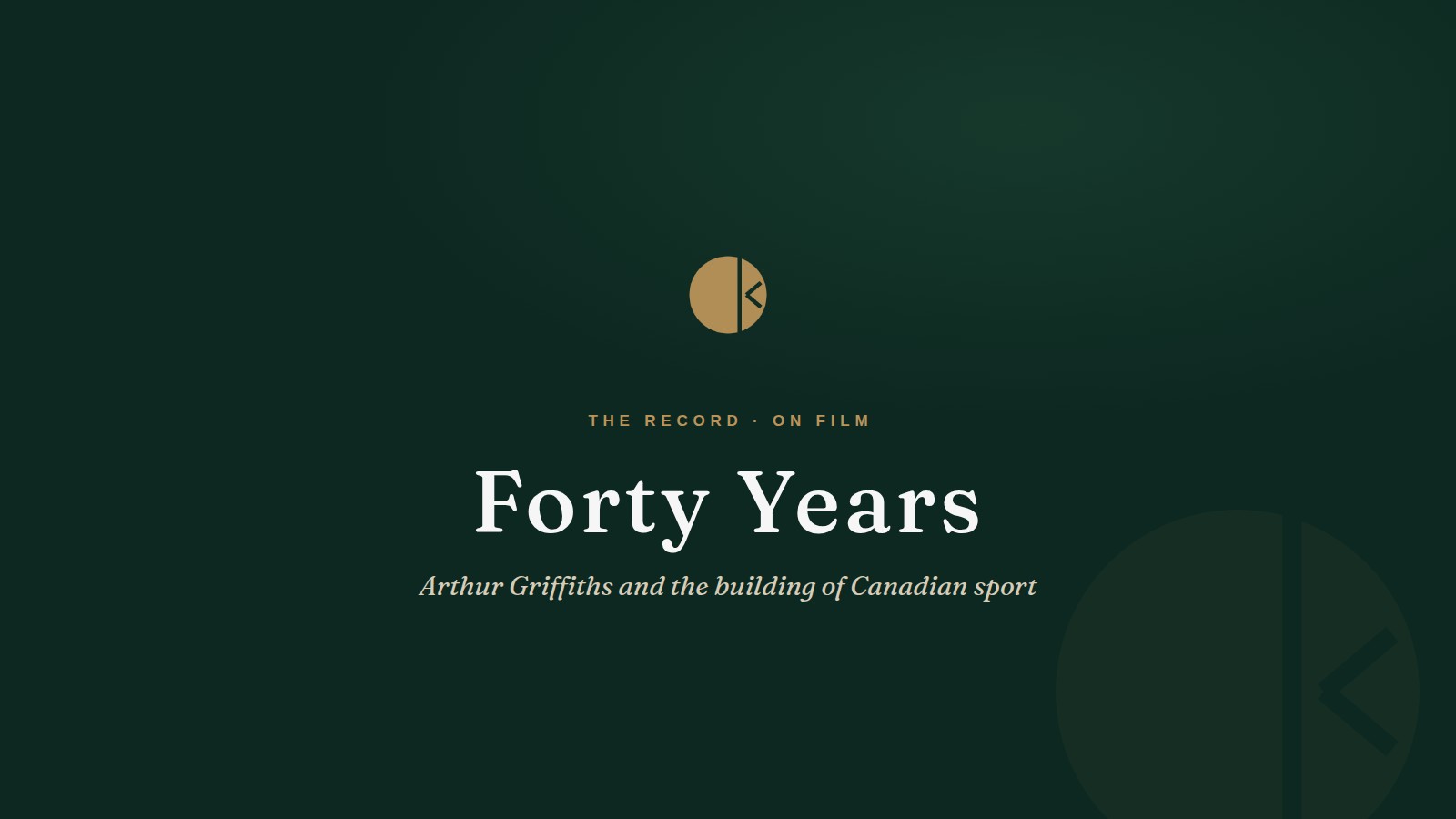 The Record, on film